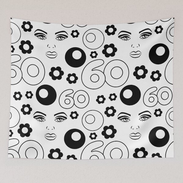 Item preview, 60S Mod Pattern designed and sold by Printable-Cutie.
