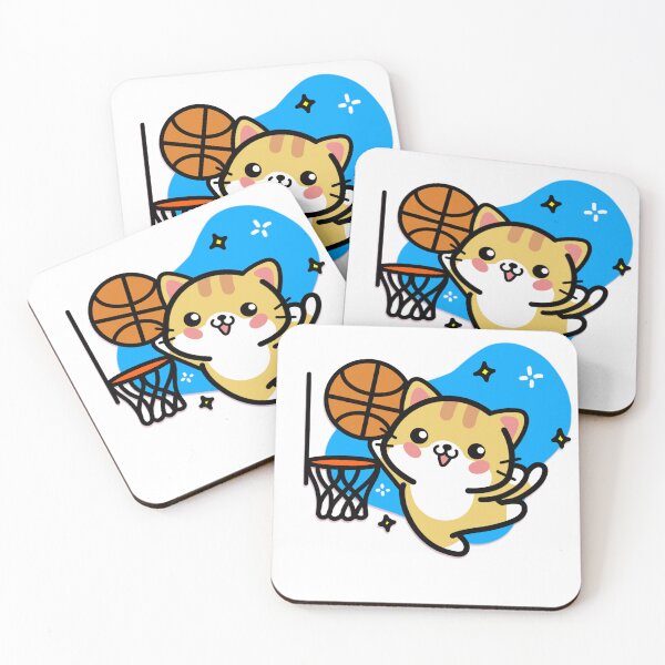 Item preview, #1 basketball cat designed and sold by Kiskadee-Draw.