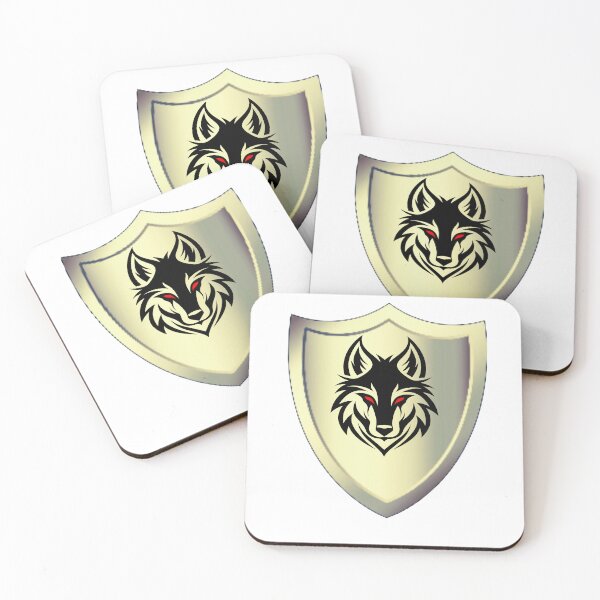 Item preview, Wolf on a shield designed and sold by StonePine.