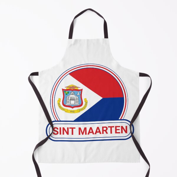 Item preview, Sint Maarten Country Badge - Sint Maarten Flag designed and sold by chrisrivait.
