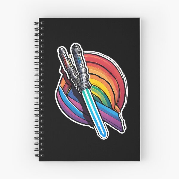 Item preview, lightsaber rainbow designed and sold by 4estheticShop.