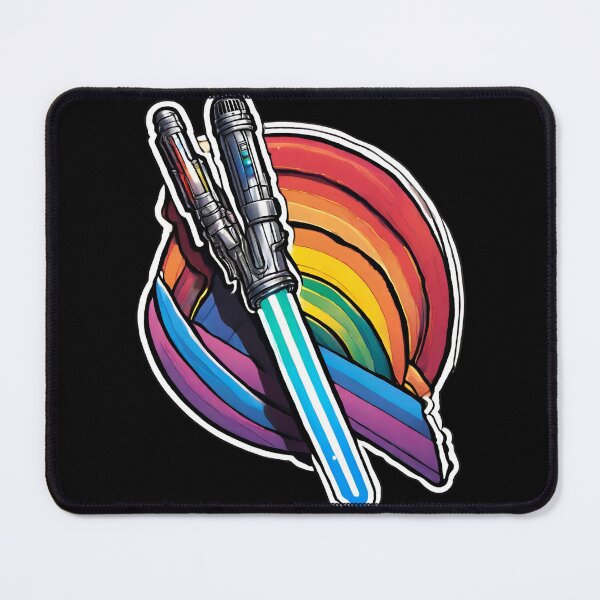 Item preview, lightsaber rainbow designed and sold by 4estheticShop.