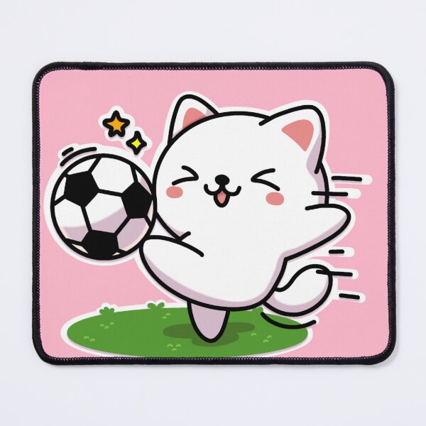 Item preview, #2 soccer cat designed and sold by Kiskadee-Draw.