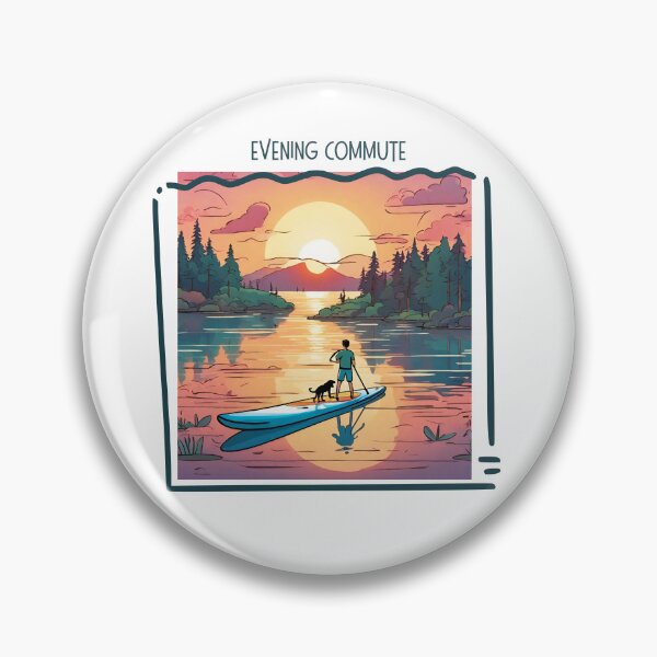 Item preview, Evening Commute  designed and sold by OtterLakeCo.