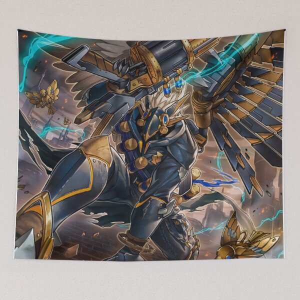 Item preview, Tri-Brigade Shuraig the Ominous Omen designed and sold by Black Saiyan Magician's Merchandise.