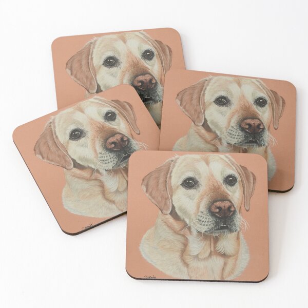 Item preview, Ted the Yellow Labrador designed and sold by cathyscreations.