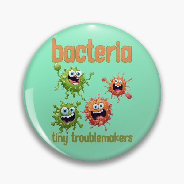 Item preview, Bacteria - Tiny Troublemakers. designed and sold by KrisDry.