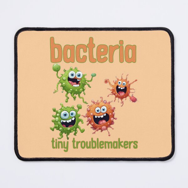 Item preview, Bacteria - Tiny Troublemakers. designed and sold by KrisDry.