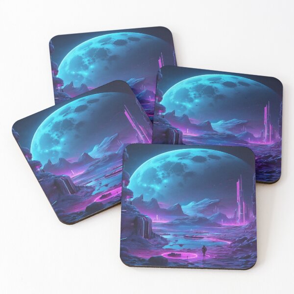 Item preview, A mysterious lunar landscape. designed and sold by Cherryblossom50.