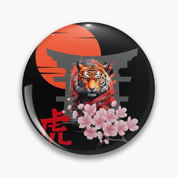 Item preview, Tiger in the Zen Garden: calm and strength designed and sold by CWT-JustforFun.