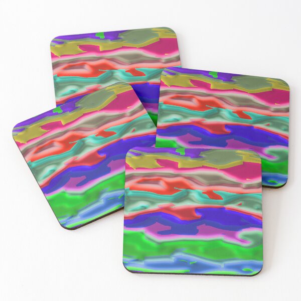 Item preview, 3D Jagged Rainbow Stripe Pattern designed and sold by TheRulerofEarth.