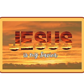 Artwork thumbnail, Jesus Sunset by RWCarpenter