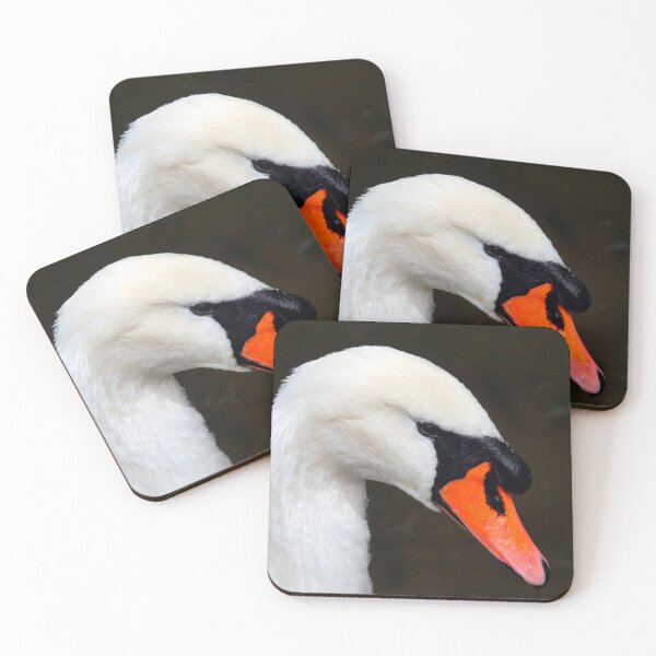 Item preview, Portrait of a White Mute Swan designed and sold by Dorset Girl.