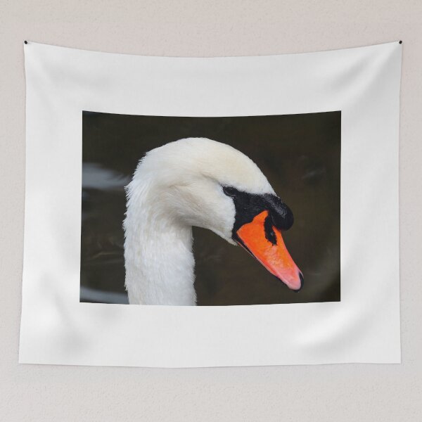 Item preview, Portrait of a White Mute Swan designed and sold by Dorset Girl.