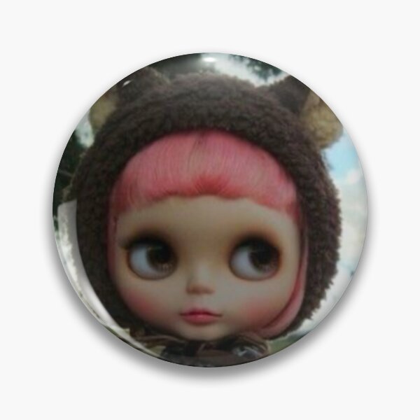 Item preview, pink hair bear Blythe doll designed and sold by prettyuglyangel.