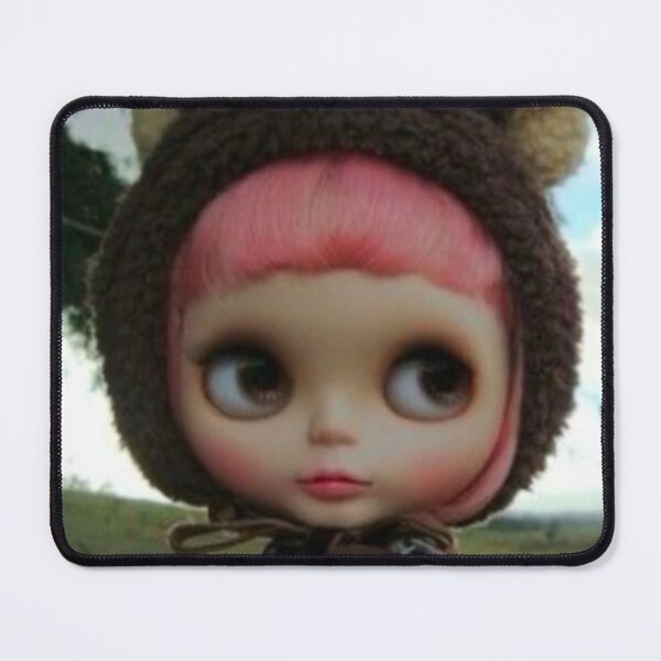 Item preview, pink hair bear Blythe doll designed and sold by prettyuglyangel.