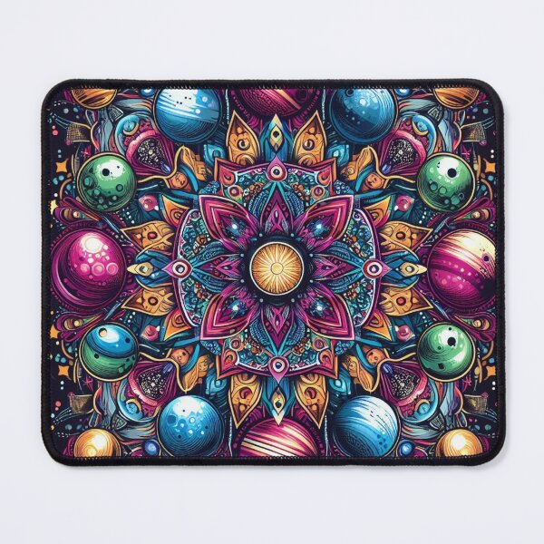 Item preview, Jade, Sapphire and Gold Mandala Pattern designed and sold by MargaretFasDes.