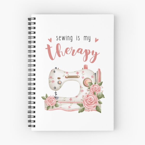 Item preview, Sewing is my therapy Motivation Inspiration flowers designed and sold by AestHenni17.
