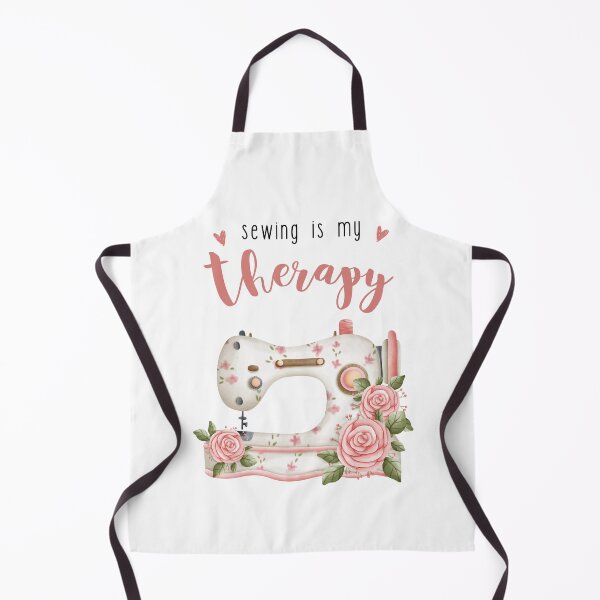 Item preview, Sewing is my therapy Motivation Inspiration flowers designed and sold by AestHenni17.