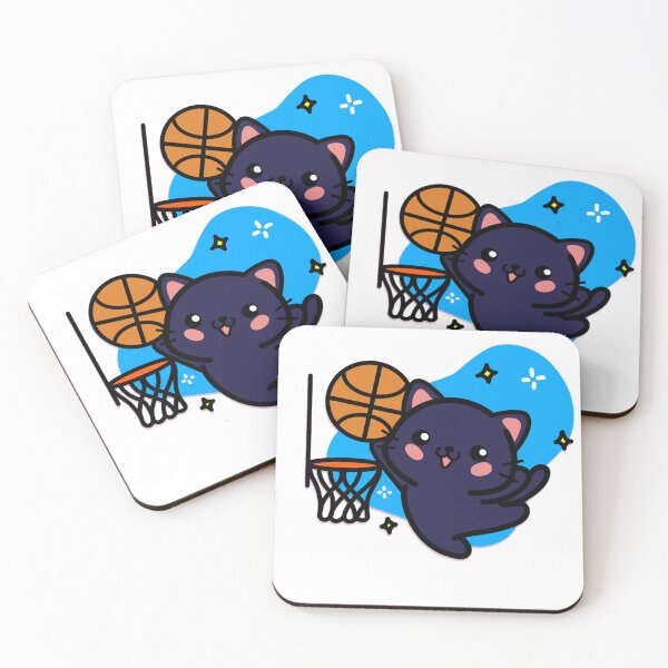 Item preview, #3 basketball cat designed and sold by Kiskadee-Draw.