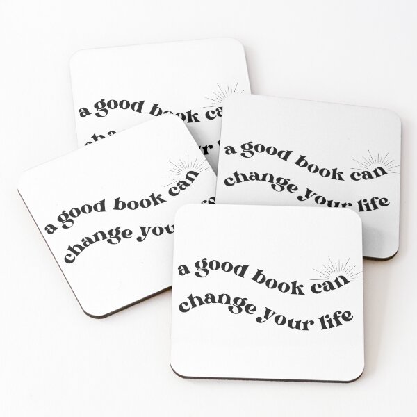 Item preview,  A Good Book Can Change Your life designed and sold by PatternInArt.