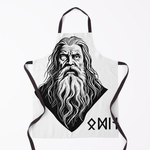 Item preview, Odin the Wise - Master of Runes designed and sold by MundArtDesigns.