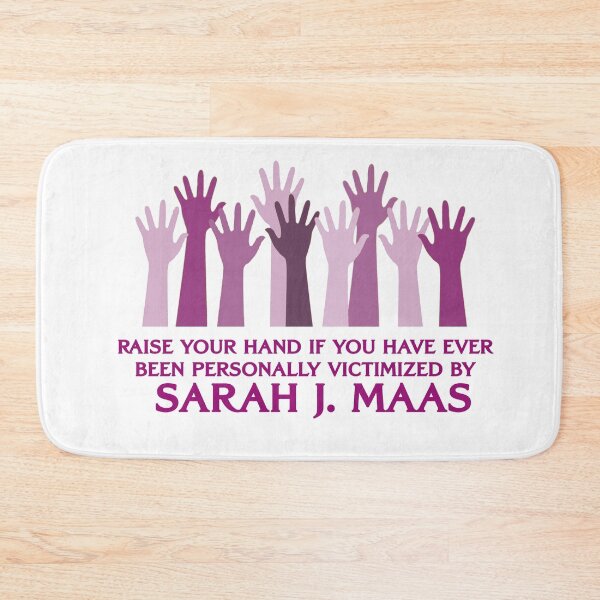 Item preview, Raise Your Hand if You've Ever Been Victimized by Sarah J Maas Purple designed and sold by baranskini.