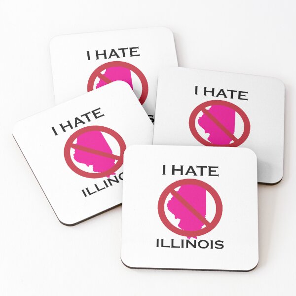 Item preview, I HATE ILLINOIS designed and sold by AlexIsOffline.