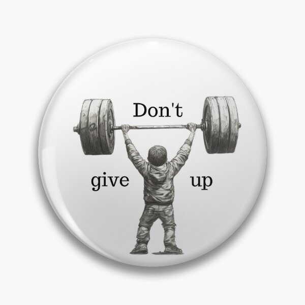 Item preview, Don't give up designed and sold by Revived Design.