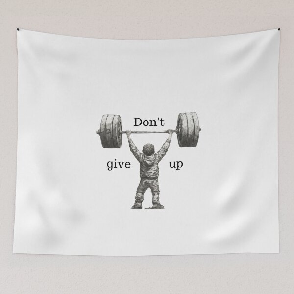 Item preview, Don't give up designed and sold by Revived Design.