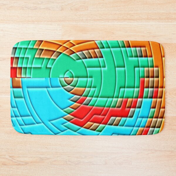 Item preview,  **RESTANT SPIRAL GEOMETRY MULTICOLOR EASTER PATTERN** designed and sold by Ralek.
