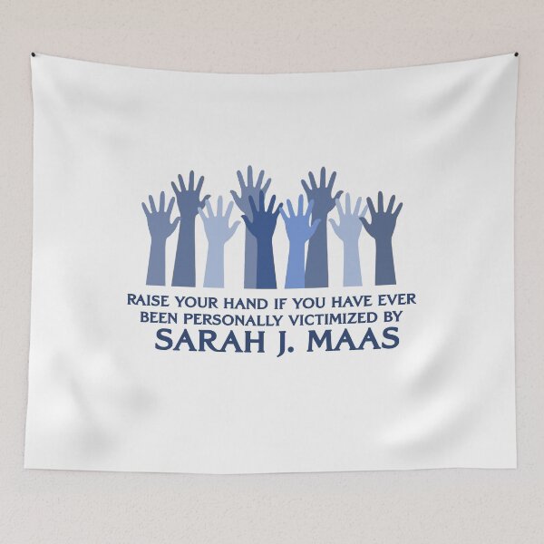 Item preview, Raise Your Hand if You've Ever Been Victimized by Sarah J Maas Purple designed and sold by baranskini.
