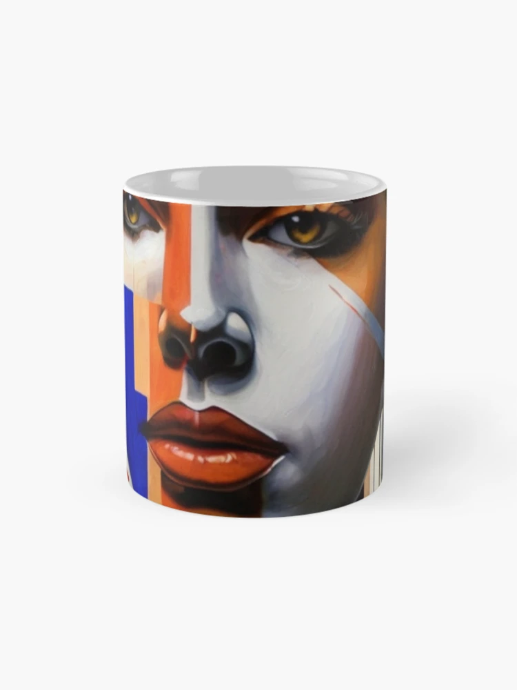 Thumbnail 4 of 6, Coffee Mug, Abstract Realism in Radiant Reverie designed and sold by badjershop.