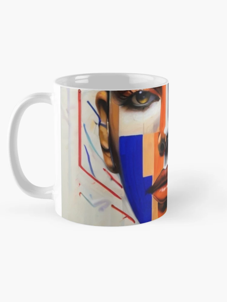 Thumbnail 5 of 6, Coffee Mug, Abstract Realism in Radiant Reverie designed and sold by badjershop.