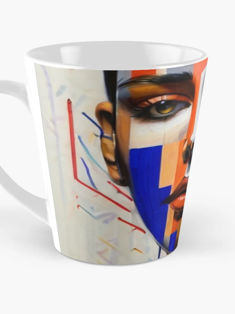 Thumbnail 3 of 4, Coffee Mug, Abstract Realism in Radiant Reverie designed and sold by badjershop.