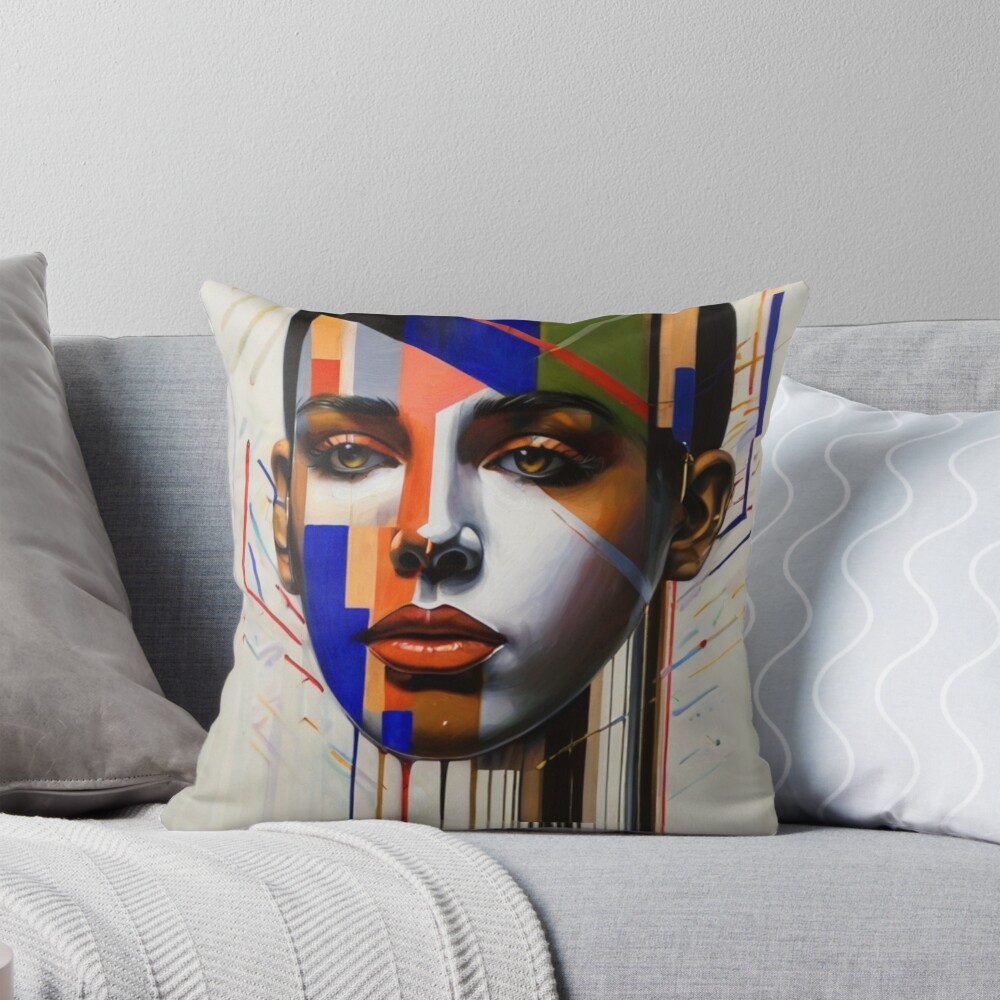 Item preview, Throw Pillow designed and sold by badjershop.