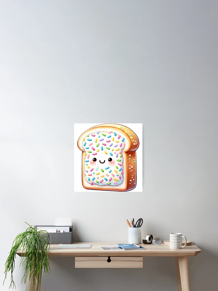 Imagen 2 de 3, Póster con la obra Lindo pan de hadas, diseñada y vendida por Emitropy.