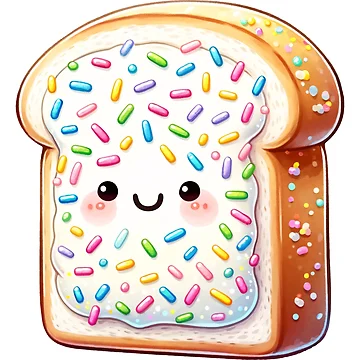 Artwork thumbnail, Cute Fairy Bread by Emitropy