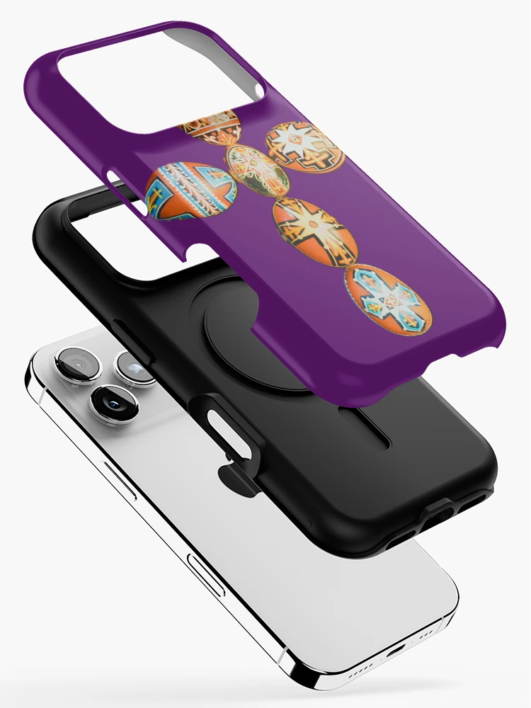 Thumbnail 2 of 4, iPhone Case, Pysanky cross designed and sold by ecce-art.