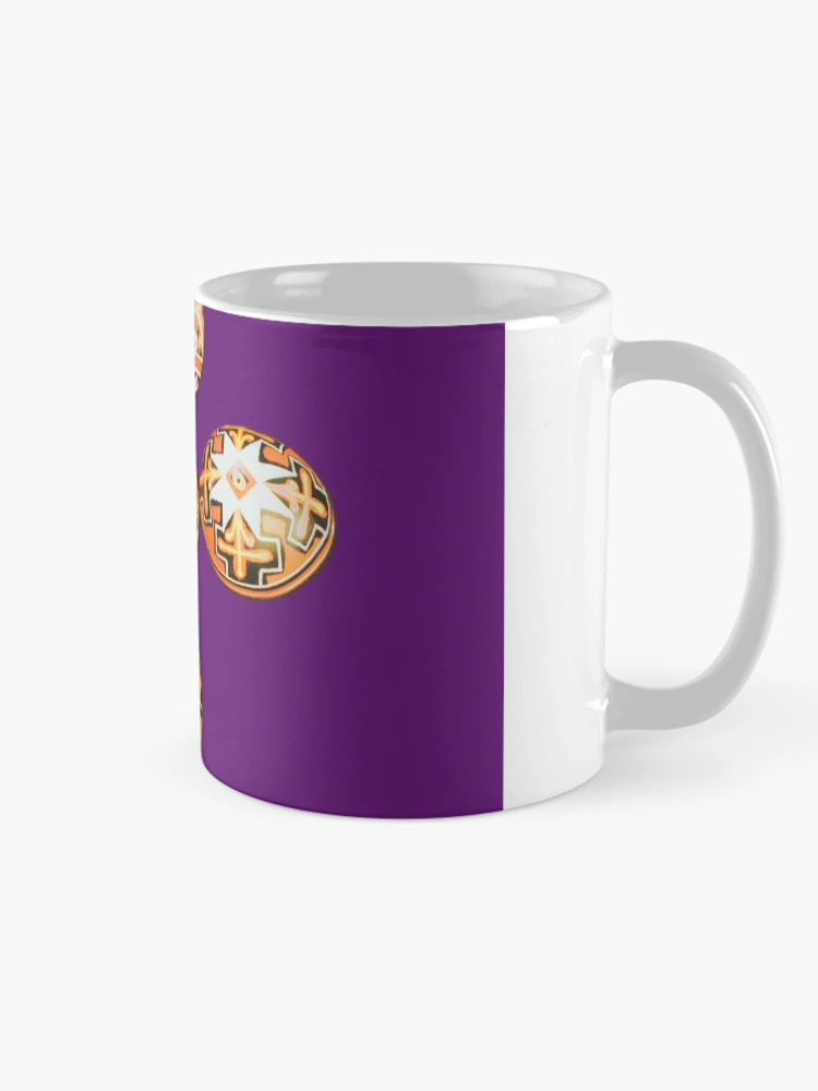 Thumbnail 3 of 6, Coffee Mug, Pysanky cross designed and sold by ecce-art.