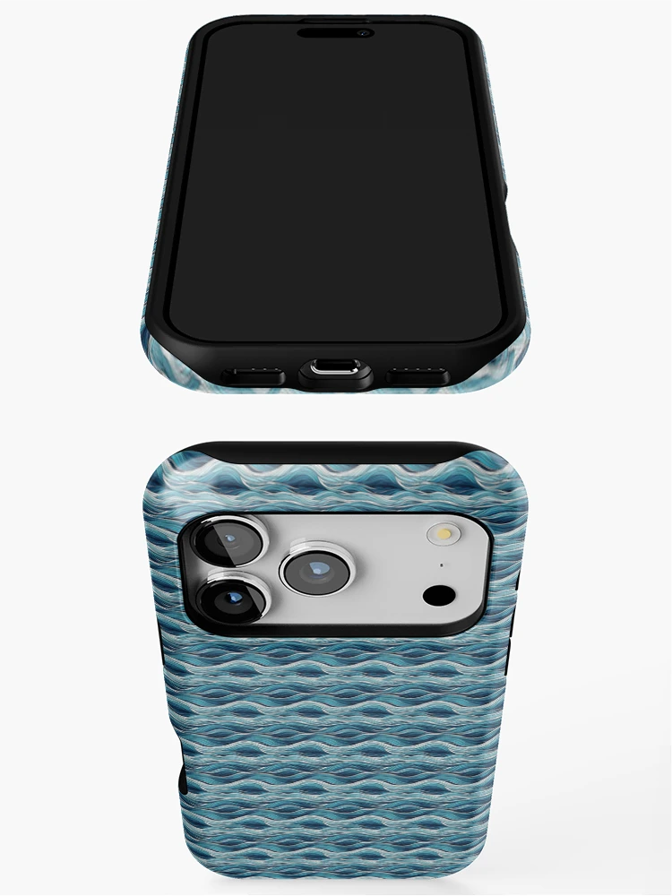 Thumbnail 3 of 4, iPhone Case, Curve Pattern designed and sold by prozario.