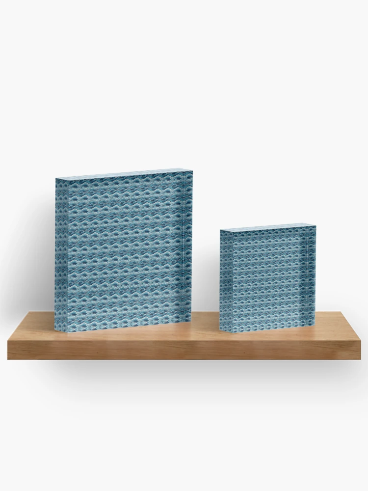 Thumbnail 3 of 5, Acrylic Block, Curve Pattern designed and sold by prozario.