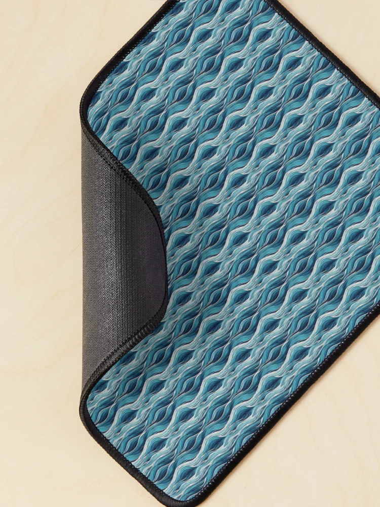 Thumbnail 2 of 5, Mouse Pad, Curve Pattern designed and sold by prozario.