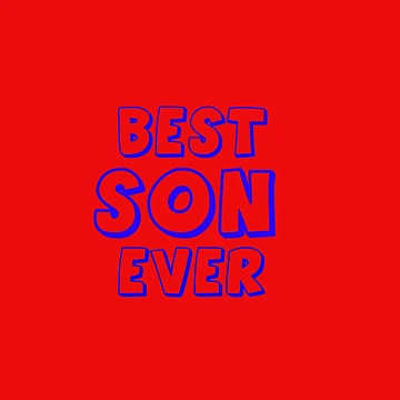 Artwork thumbnail, Best Son Ever by MacMerch121