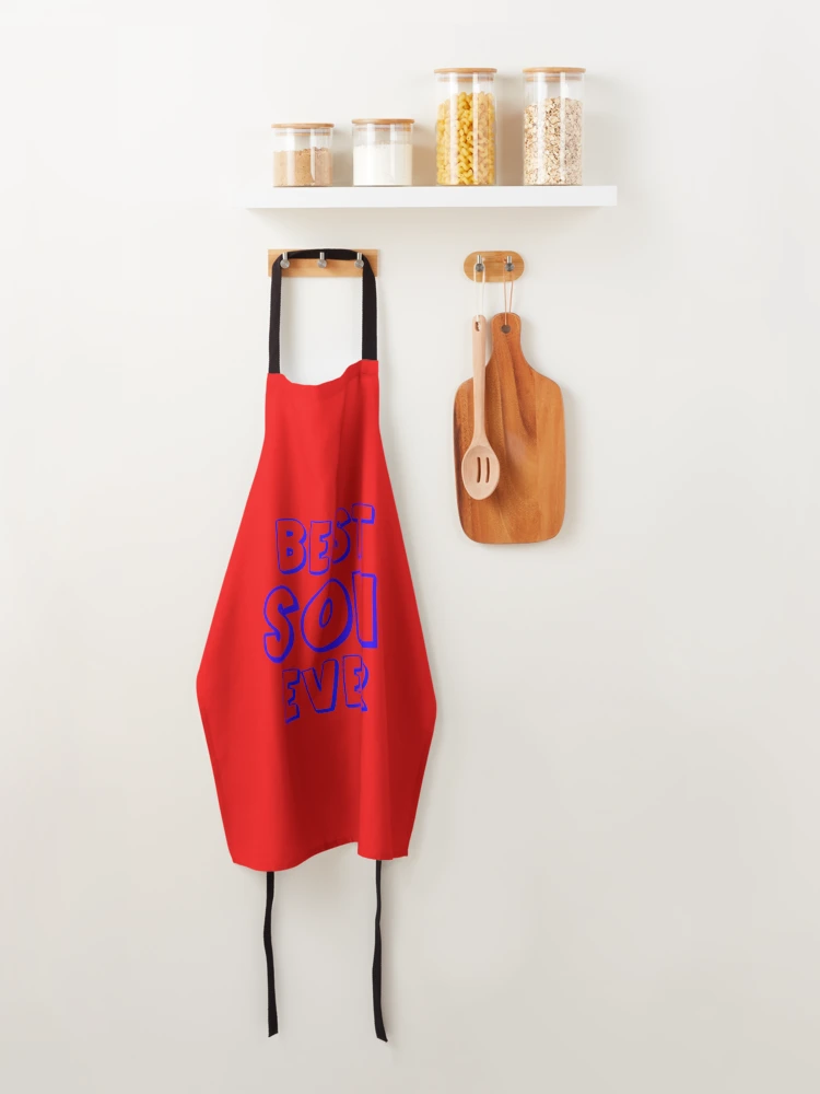 Thumbnail 4 of 6, Apron, Best Son Ever designed and sold by MacMerch121.