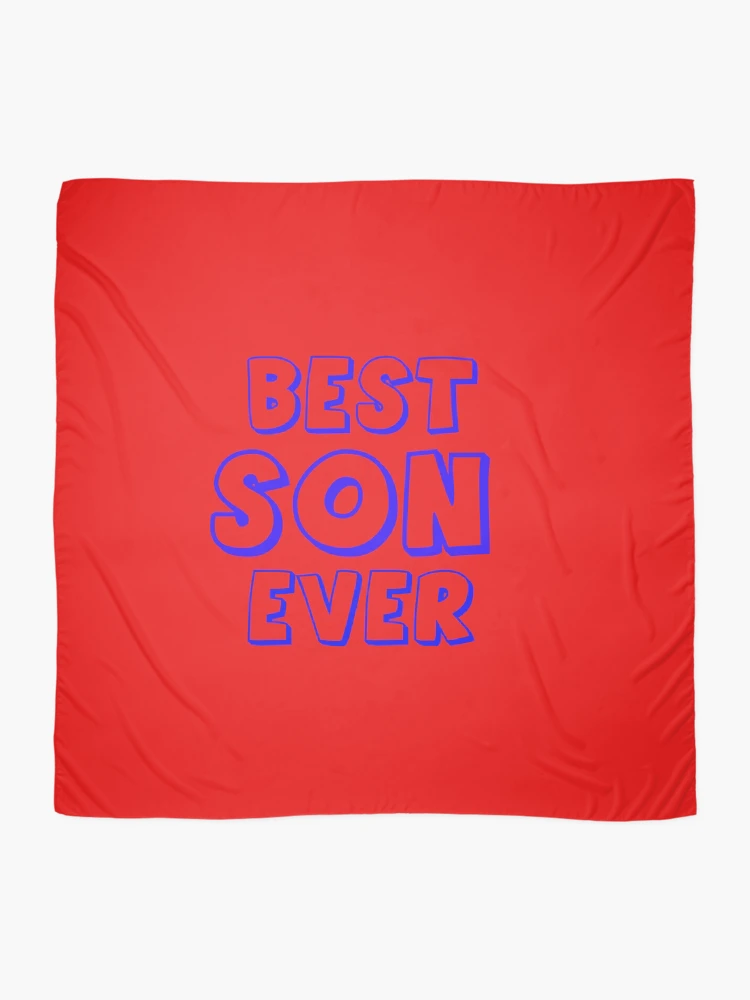 Thumbnail 2 of 3, Scarf, Best Son Ever designed and sold by MacMerch121.