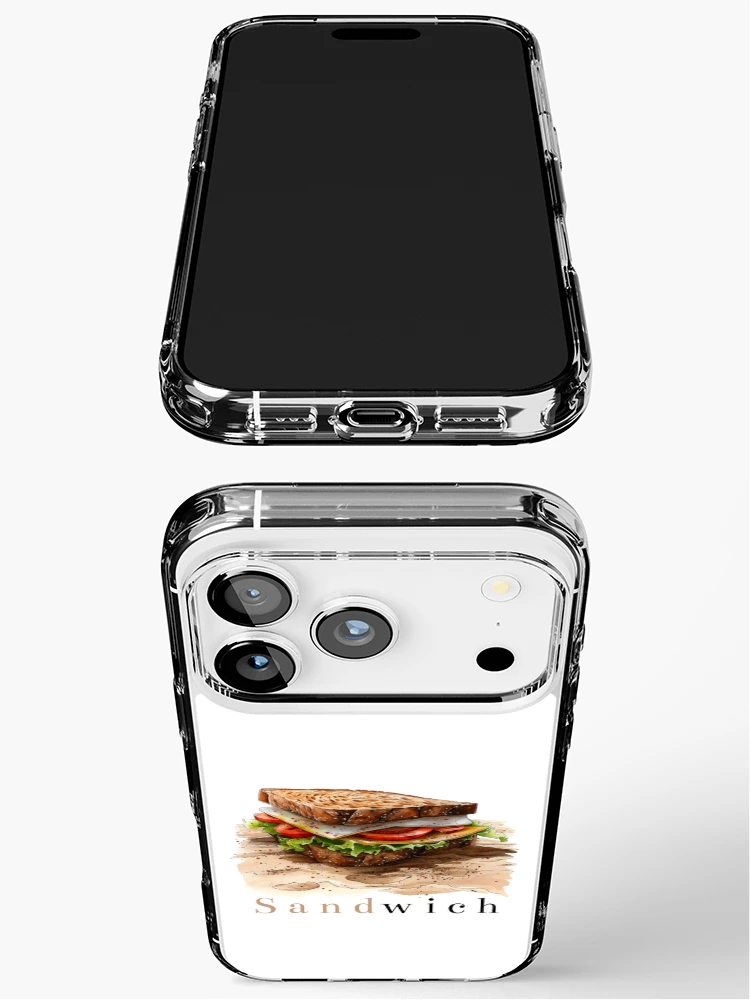 Thumbnail 3 of 5, iPhone Case, Sandwich designed and sold by Revived Design.