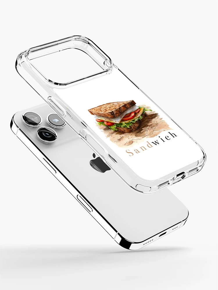Thumbnail 2 of 5, iPhone Case, Sandwich designed and sold by Revived Design.