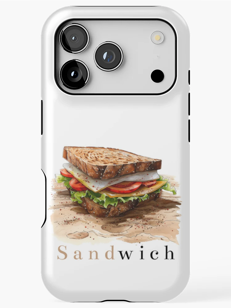 Thumbnail 1 of 4, iPhone Case, Sandwich designed and sold by Revived Design.