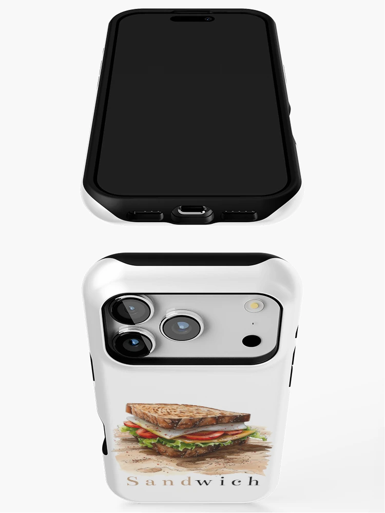 Thumbnail 3 of 4, iPhone Case, Sandwich designed and sold by Revived Design.
